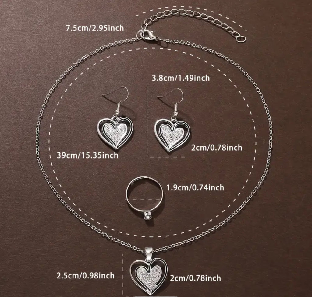 Silver Heart Necklace