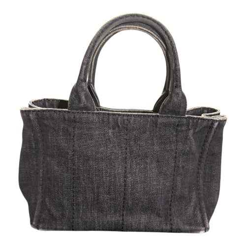 Prada Canapa Denim Tote