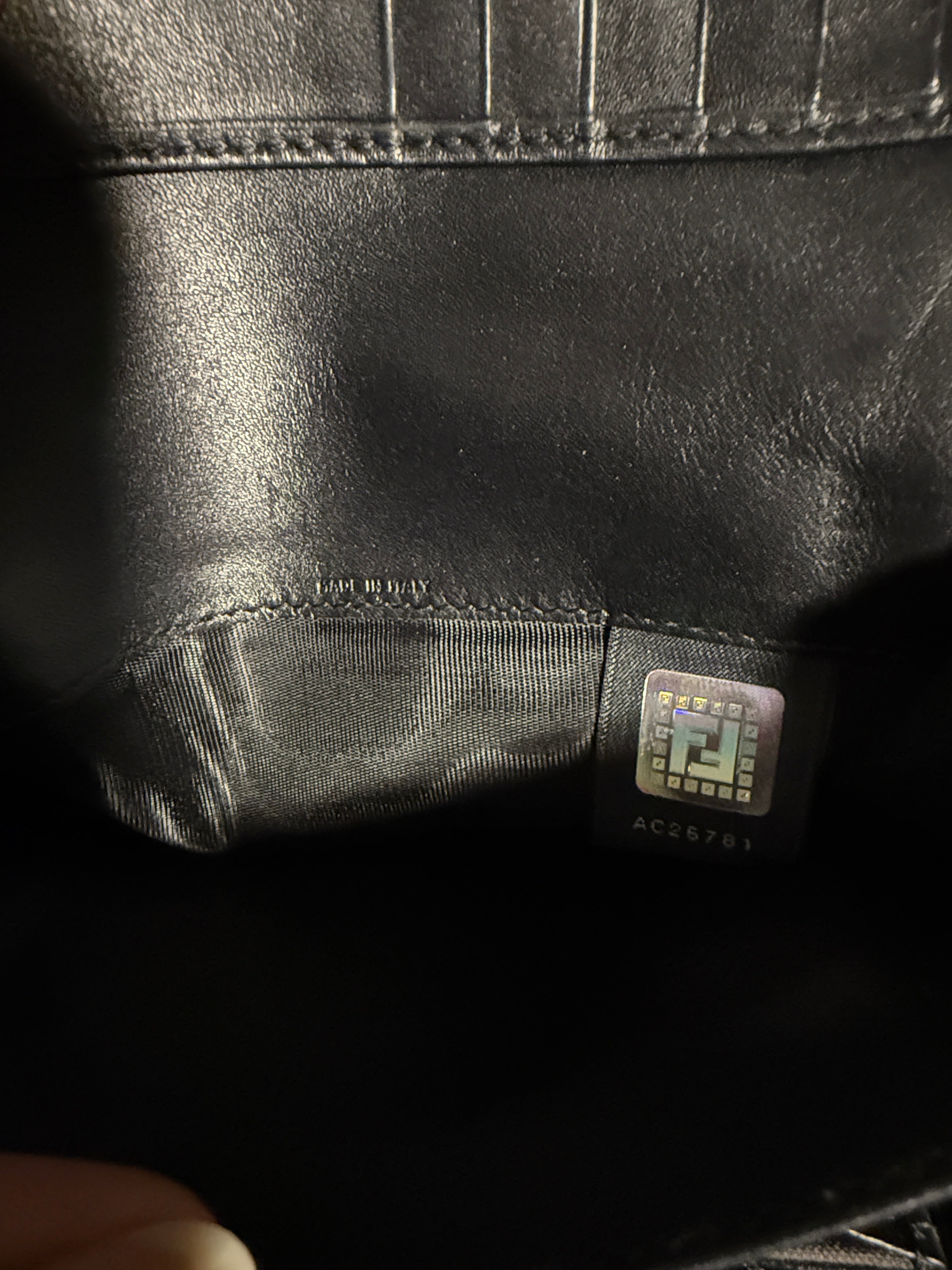 Fendi Zucca Monogram Bifold Wallet