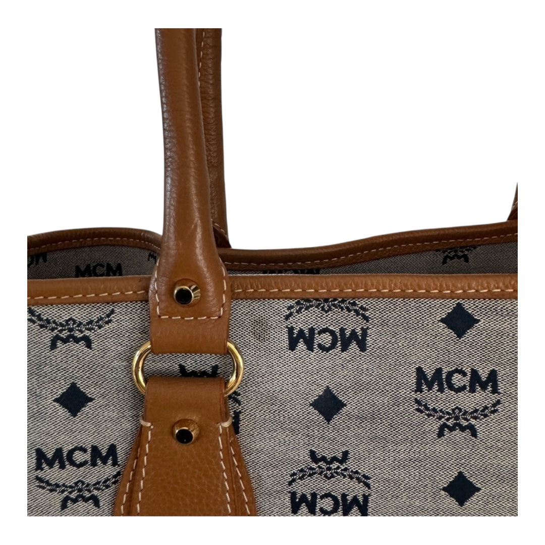 MCM Aren Denim Tote