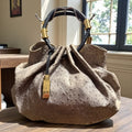 Michael Kors Collection Ostrich Hobo