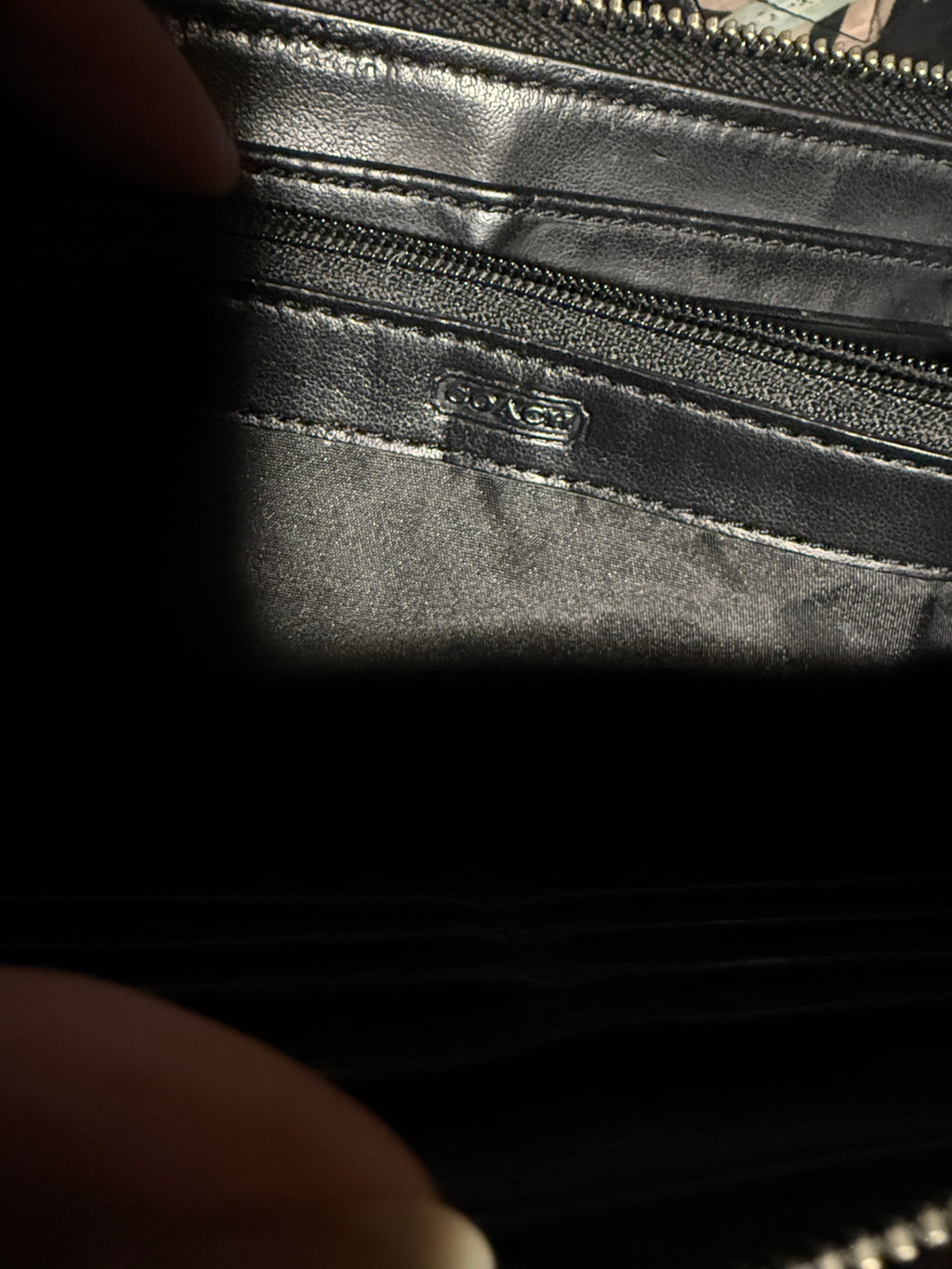 Coach Accordion Zip Wallet