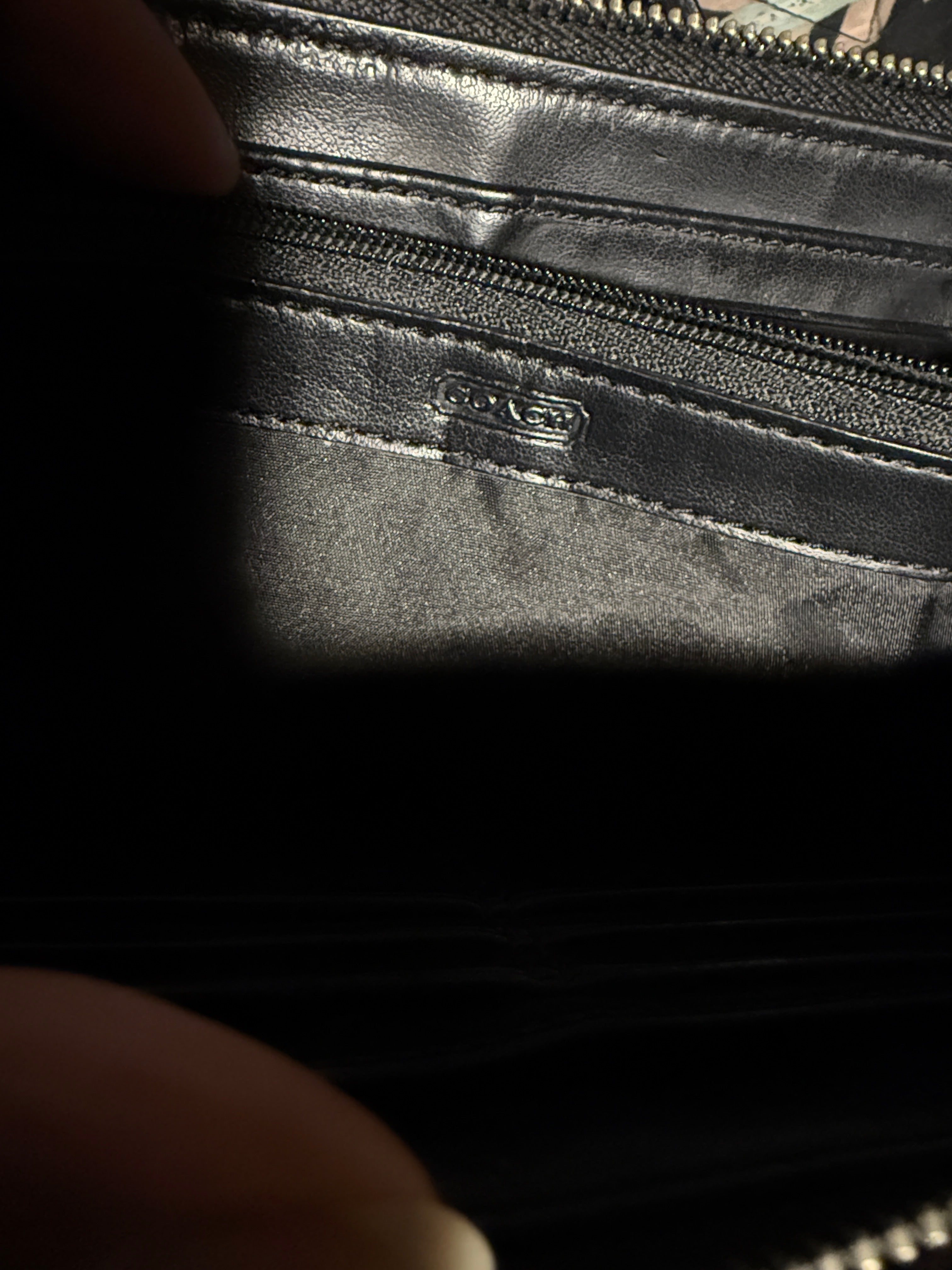 Coach Accordion Zip Wallet