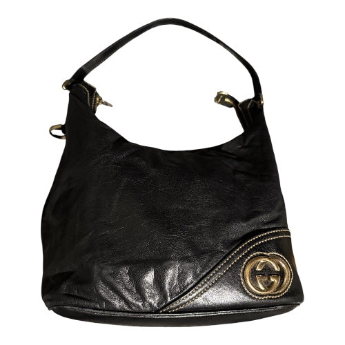 Gucci Britt Leather Hobo